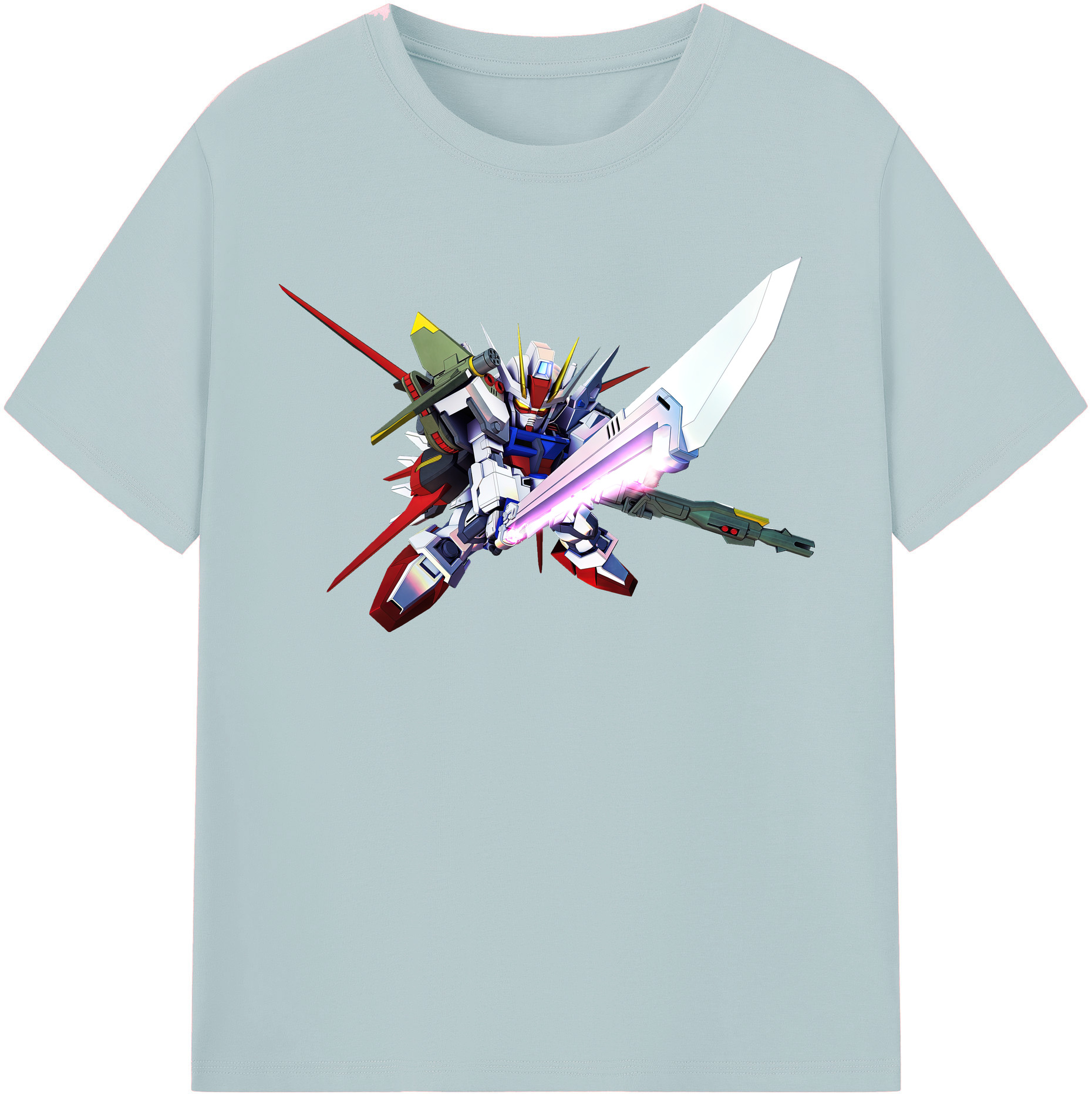 （画像用） 機動戦士ガンダム Mobile Suit Gundam 綿100％半袖Tシャツ（フロントプリント）